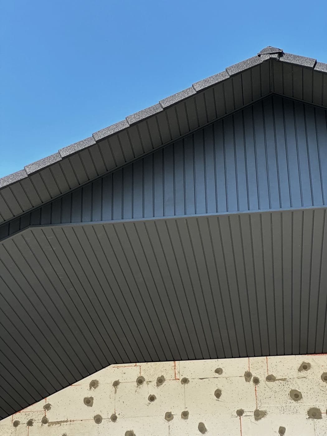 Soffit metalic Imperlux montat — lucrare reală 10