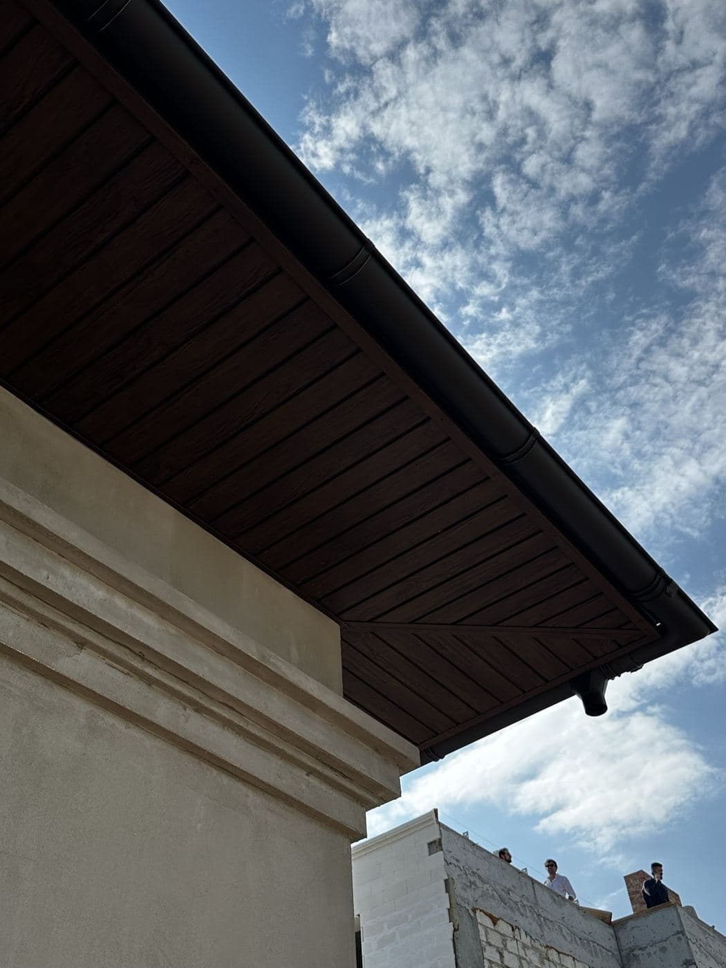 Soffit metalic Imperlux montat — lucrare reală 26