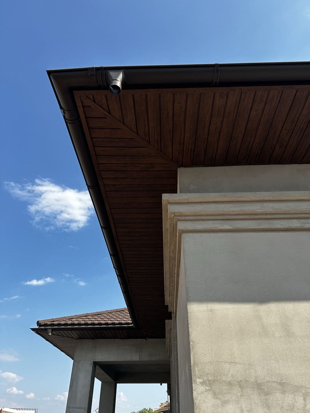 Soffit metalic Imperlux montat — lucrare reală 29