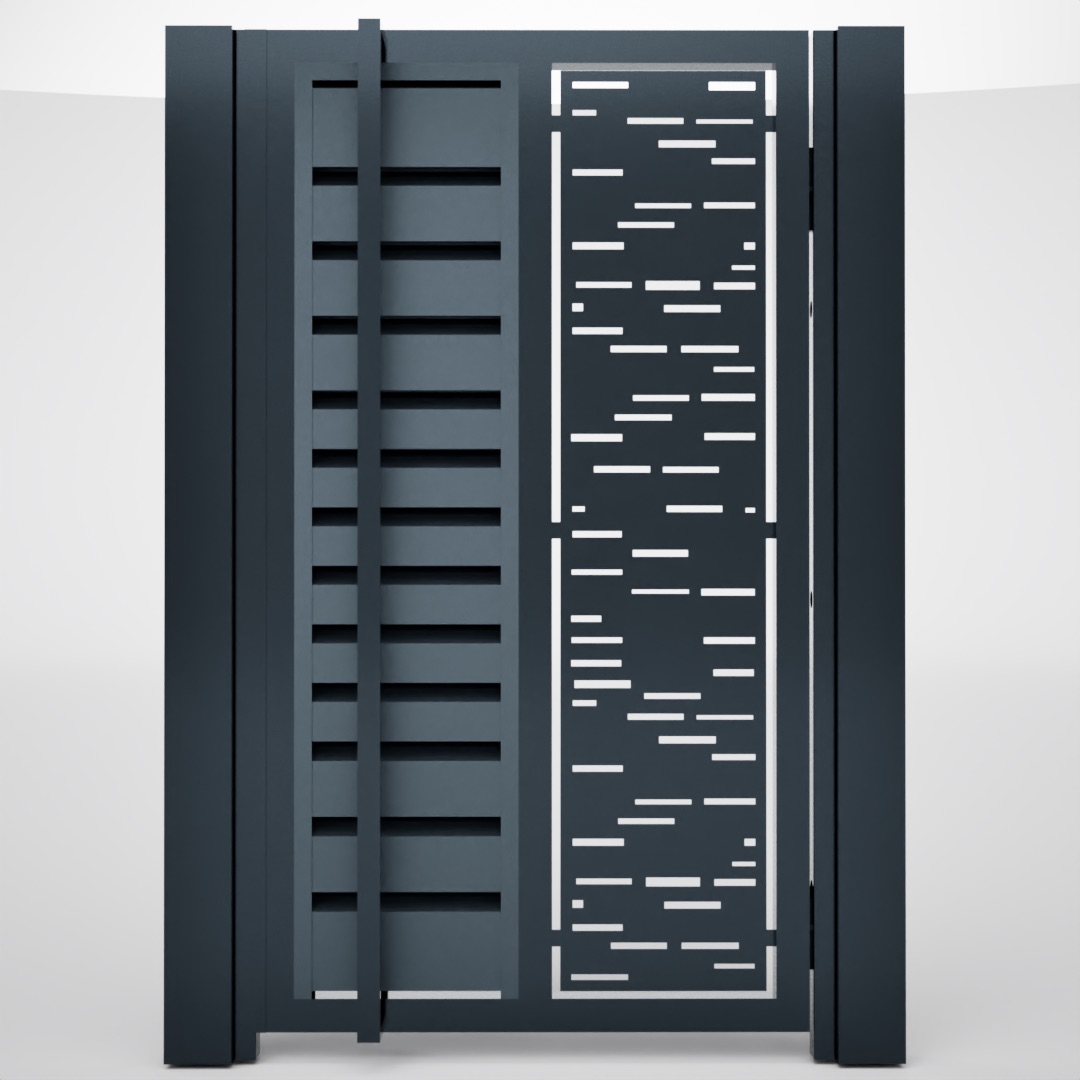Gard Imperlux cu decupaj personalizat — model 04